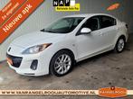 Mazda 3 1.6 Navigator, clima, cruise, navi, stoelverw., 17",, Auto's, Mazda, Origineel Nederlands, Te koop, 5 stoelen, Benzine