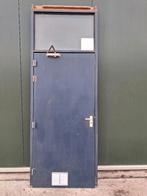 deur met kozijn en deurdranger, Ophalen, 80 tot 100 cm, Overige typen, Zo goed als nieuw