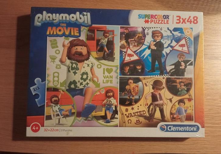 Playmobil The Movie Puzzle - Nieuw in Folie!, Kinderen en Baby's, Speelgoed | Kinderpuzzels, Nieuw, 10 tot 50 stukjes, Ophalen of Verzenden