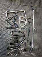 Diverse trainingsgrepen voor kabelmachine., Ophalen, Gebruikt, Rug, Overige typen