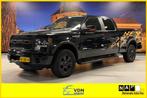 Ford F-150 FX4 3.5 V6 Ecoboost 4X4 DC LPG Leer Camera Marge, Auto's, Euro 5, 2706 kg, Gebruikt, Zwart