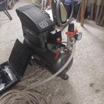 Compressor met toebehoren - Alles werkt!, Ophalen, Gebruikt