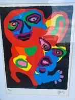 Karel Appel  zeefdruk 1977, Antiek en Kunst, Ophalen of Verzenden
