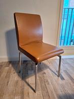 6x POLTRONA FRAU design eetkamer stoelen SEDIA EDOS PELLE, Huis en Inrichting, Stoelen, Ophalen, Gebruikt, Overige kleuren, Leer
