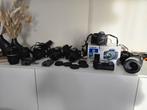 Verzameling canon digitale camera's met lenzen, Ophalen, Gebruikt, Spiegelreflex, Canon