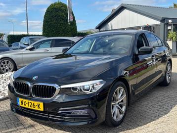 Bmw 5-serie 530D Sedan 2017 Executive Sportline Zwart beschikbaar voor biedingen