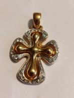 Kruis hanger, Sieraden, Tassen en Uiterlijk, Kettinghangers, Overige materialen, Zwanensingel 239, Zo goed als nieuw, Zilver