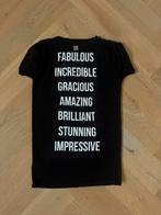 Trendy Nikkie shirt maat 34 – Dare to Be Fabulous, Zwart, Ophalen of Verzenden, Zo goed als nieuw, Korte mouw