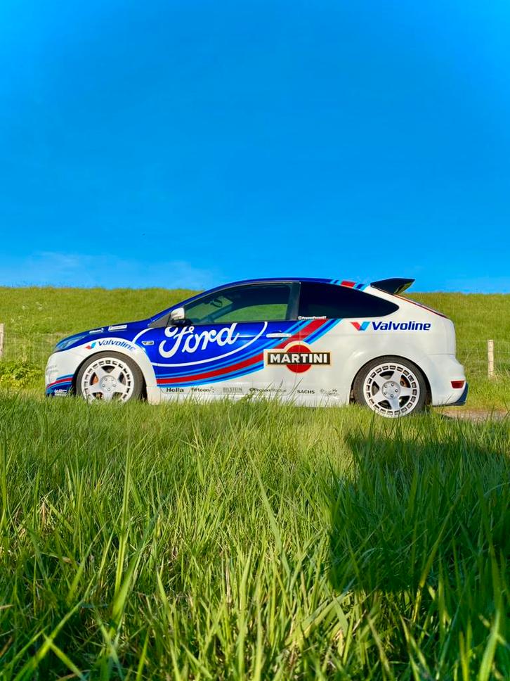 Ford Focus 2.5 20V Turbo 166KW 3D 2008 Wit, Auto's, Ford, Particulier, Focus, ABS, Airbags, Airconditioning, Android Auto, Apple Carplay