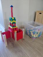 Houten Blokken - Constructiemateriaal, Ophalen of Verzenden, Gebruikt, Overige merken