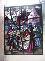 glas in lood hanger, Ophalen