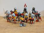 Playmobil poppetjes ridders geel rood vuur draak (custom), Kinderen en Baby's, Speelgoed | Playmobil, Ophalen of Verzenden, Zo goed als nieuw