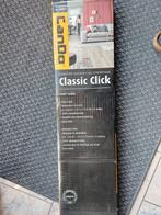 PVC click-laminaat donkergrijs-eiken, Huis en Inrichting, Stoffering | Vloerbedekking, Ophalen, Overige kleuren, Nieuw, 25 tot 50 m²