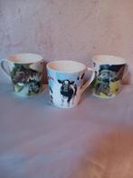 Rien Poortvliet 3 bekers paarden en koeien, Huis en Inrichting, Keuken | Servies, Ophalen of Verzenden, Zo goed als nieuw, Overige stijlen
