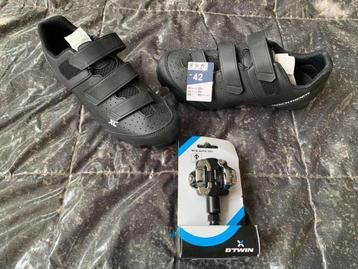 Rockrider MTB Schoenen + Pedalen - Nieuw! beschikbaar voor biedingen