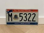 Kentekenplaat Sint Maarten 2006, Verzamelen, Ophalen of Verzenden, Gebruikt, Auto's