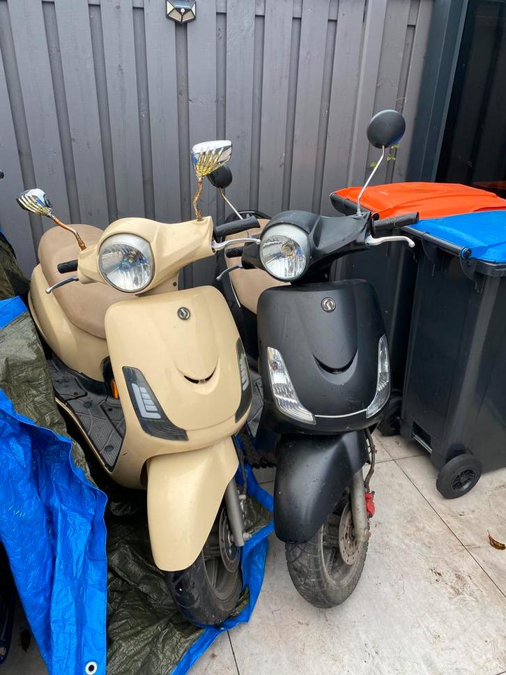 Sym fiddle 2, Fietsen en Brommers, Scooters | SYM, Zo goed als nieuw, Fiddle, Benzine, Ophalen of Verzenden