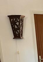 Wandlamp, hout, Ophalen, Gebruikt, Hout