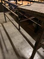 Industrieel metalen frame werkbank toonbank, Ophalen, Gebruikt
