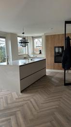 Prachtige Grijze PVC vloer ca. 50m2 VANDAAG ophalen, Ophalen, Overige typen, Zo goed als nieuw, 25 tot 50 m²