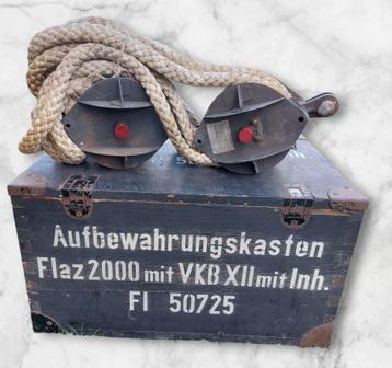 Duitse WO2 Luftwaffe Hoisting Gear Set Flaschenzug beschikbaar voor biedingen