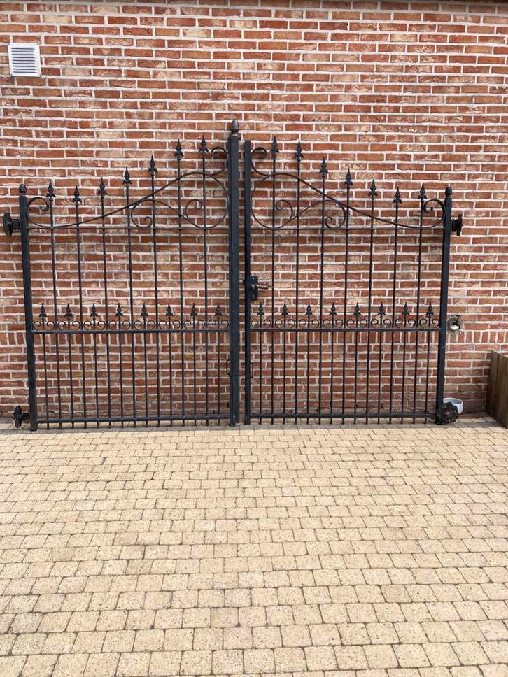 Sierpoort lengte 3.1 meter, Tuin en Terras, Tuinpoorten, Zo goed als nieuw, Schuifpoort, 150 tot 200 cm, 200 cm of meer, Ophalen of Verzenden