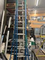 4x Ladder - 3x12 Treden - Gekeurd!, Ophalen, Gebruikt, Ladder, Opvouwbaar of Inschuifbaar