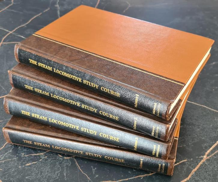 The steam locomotive study course, Boeken, Hobby en Vrije tijd, Gelezen, Overige onderwerpen, Verzenden