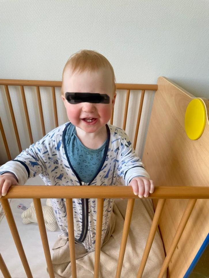 Ledikantje dreumes peuter, Kinderen en Baby's, Babywiegjes en Ledikanten, Gebruikt, Ledikant, Ophalen