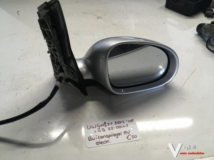 Vw Golf 5 plus 5drs 1.4 B 2008 2500147 Elektr Buitenspiegel, Auto-onderdelen, Spiegels, Gebruikt, Ophalen of Verzenden