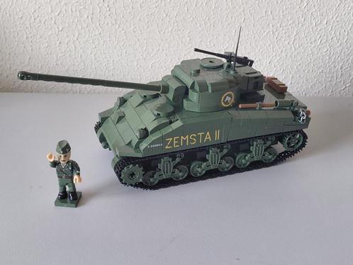 Cobi-2276 Sherman IC Firefly Hybrid, Hobby en Vrije tijd, Modelbouw | Auto's en Voertuigen, Zo goed als nieuw, Tank, 1:32 tot 1:50