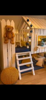 Kids Factory Boomhutbed, Kinderen en Baby's, Ophalen, 85 tot 100 cm, Zo goed als nieuw, Hoogslaper of Stapelbed