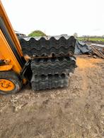 Golfplaten gordingen en golfplaat bouten rvs, Doe-het-zelf en Verbouw, Dakpannen en Dakbedekking, Kunststof, Zwart, Ophalen of Verzenden