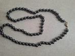 Hematiet ketting, Gebruikt, Verzenden, Steen of Mineraal, Grijs