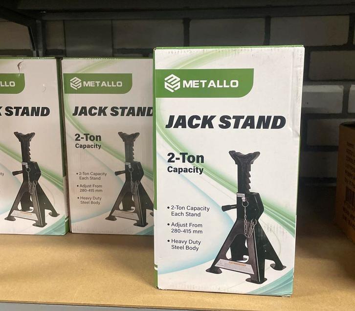 Nieuwe Assteunen Set - 2 Stuks €29,95 nieuw, Auto diversen, Autogereedschap, Nieuw, Ophalen of Verzenden