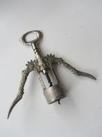 Fraaie met relief  versierde vintage kurkentrekker Italy, Ophalen of Verzenden, Gebruikt
