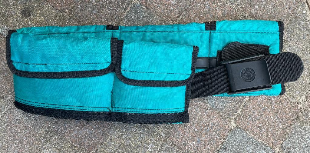 Loodgordel met 5 pockets, Ophalen of Verzenden, Gebruikt, Lood of Loodgordel