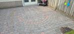terras 4x4,5 mtr/ rondje diameter 3,30mtr, Tuin en Terras, Tegels en Klinkers, Ophalen, Gebruikt, Klinkers, 10 m² of meer