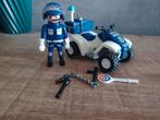 Playmobil politie agent met quad, Ophalen of Verzenden, Zo goed als nieuw, Complete set