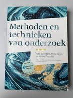 Methoden en technieken van onderzoek 8e | ISBN 9789043036450, Ophalen of Verzenden, M. Saunders & P. Lewis, Beta, WO