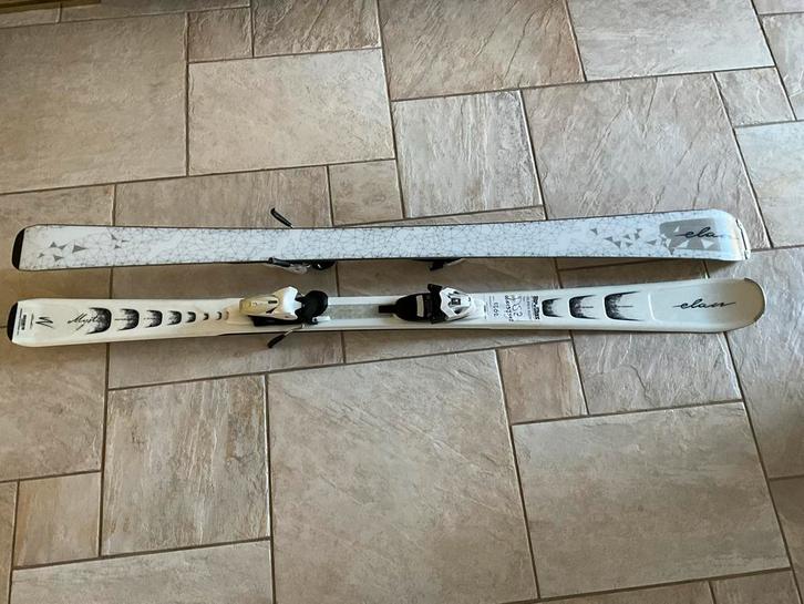 Elan Mystic Dames Ski's 158cm wit,, Sport en Fitness, Skiën en Langlaufen, Gebruikt, Ski's, Skiën, Overige merken, Carve, 140 tot 160 cm