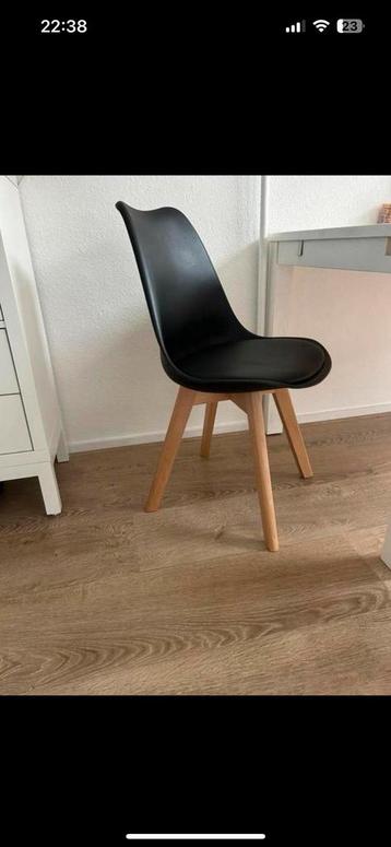 Zgan! Stoel zwarte eetkamerstoel, bureaustoel beschikbaar voor biedingen