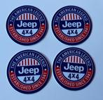 JEEP 4x4  velg nieuw logo merk embleem stickers 5CM, Ophalen of Verzenden