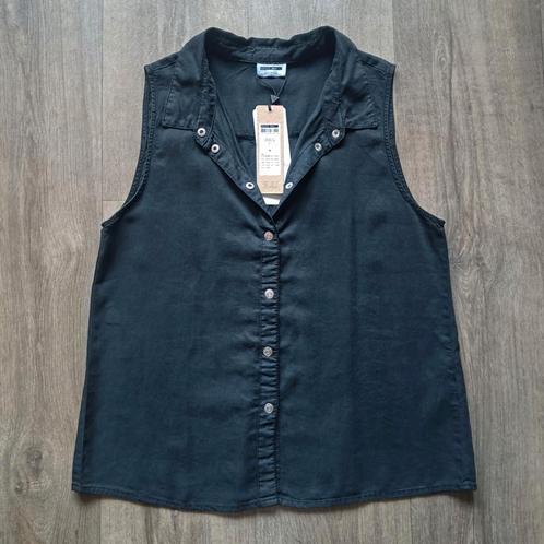 Nieuwe mouwloze blouse top, Kleding | Dames, Blouses en Tunieken, Nieuw, Maat 38/40 (M), Zwart, Ophalen of Verzenden