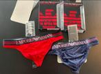Microfiber Mesh Thong Emporio Armani, Ophalen of Verzenden, Overige kleuren, Emporio Armani, Slip