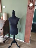 Zwarte paspop op voet, Huis en Inrichting, Woonaccessoires | Overige, Ophalen, Zo goed als nieuw