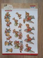 3D KERST knipvellen voor maar € 0,20 per stuk!, Hobby en Vrije tijd, Ophalen of Verzenden, Nieuw, Kerst, Knipvel