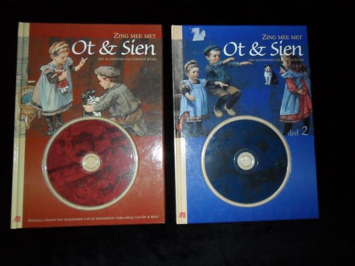 zing mee met Ot en Sien ill C Jetses incl nieuwe cd dl 1+2, Boeken, Kinderboeken | Kleuters, Nieuw, Ophalen of Verzenden