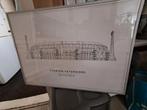 Poster Feyenoord Stadion Rotterdam, Minder dan 50 cm, Ophalen of Verzenden, Zo goed als nieuw, Foto of Poster