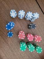 pokerchips, Hobby en Vrije tijd, Gezelschapsspellen | Kaartspellen, Ophalen of Verzenden